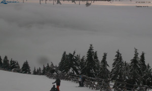 Město Rokytnice nad Jizerou - Lysá hora, pohled na východ - 7.2.2026 v 11:30