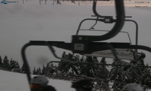 Město Rokytnice nad Jizerou - Lysá hora, pohled na východ - 7.2.2026 v 11:45