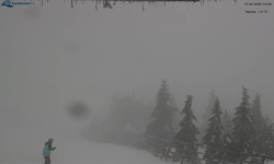 Lysá hora, pohled na východ