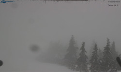 Lysá hora, pohled na východ