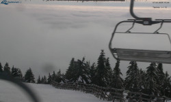 Lysá hora, pohled na východ