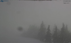 Lysá hora, pohled na východ