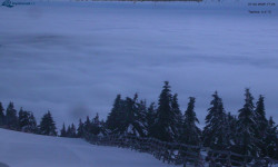 Lysá hora, pohled na východ