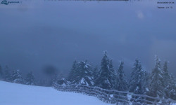 Lysá hora, pohled na východ