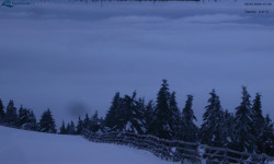 Lysá hora, pohled na východ