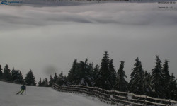 Lysá hora, pohled na východ