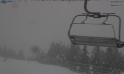 Lysá hora, pohled na východ