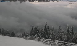 Lysá hora, pohled na východ