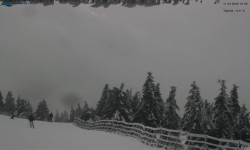 Lysá hora, pohled na východ