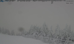 Lysá hora, pohled na východ