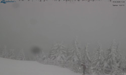 Lysá hora, pohled na východ