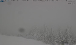 Lysá hora, pohled na východ