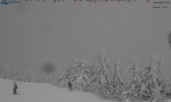 Lysá hora, pohled na východ