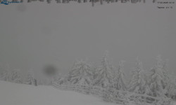 Lysá hora, pohled na východ