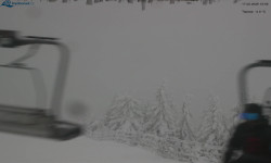 Lysá hora, pohled na východ