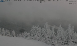 Lysá hora, pohled na východ