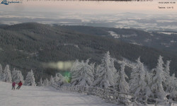 Lysá hora, pohled na východ