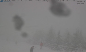 Město Rokytnice nad Jizerou - Lysá hora, pohled na východ - 21.2.2026 v 11:45