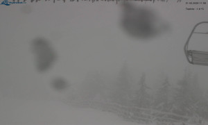 Město Rokytnice nad Jizerou - Lysá hora, pohled na východ - 21.2.2026 v 12:00