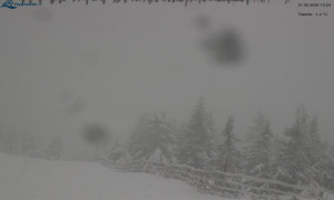 Město Rokytnice nad Jizerou - Lysá hora, pohled na východ - 21.2.2026 v 12:30