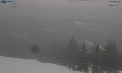 Lysá hora, pohled na východ