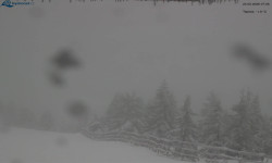 Lysá hora, pohled na východ