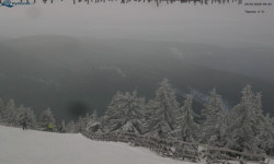 Lysá hora, pohled na východ