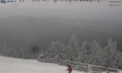 Lysá hora, pohled na východ