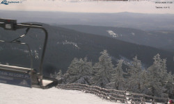 Lysá hora, pohled na východ