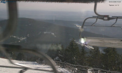 Lysá hora, pohled na východ