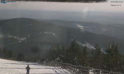 Lysá hora, pohled na východ