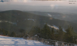 Lysá hora, pohled na východ