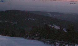 Lysá hora, pohled na východ