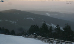 Lysá hora, pohled na východ