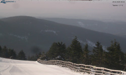 Lysá hora, pohled na východ