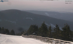 Lysá hora, pohled na východ