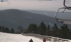 Lysá hora, pohled na východ