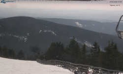 Lysá hora, pohled na východ