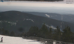 Lysá hora, pohled na východ