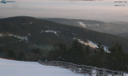 Lysá hora, pohled na východ