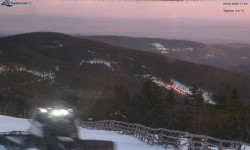 Lysá hora, pohled na východ