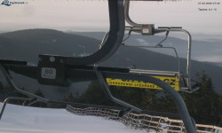 Lysá hora, pohled na východ