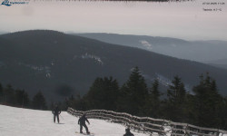 Lysá hora, pohled na východ