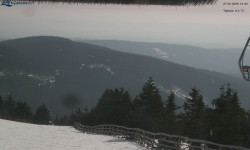 Lysá hora, pohled na východ