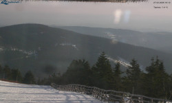 Lysá hora, pohled na východ