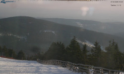 Lysá hora, pohled na východ