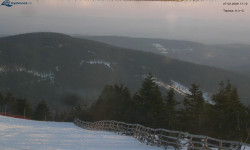 Lysá hora, pohled na východ