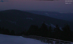 Lysá hora, pohled na východ