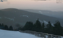 Lysá hora, pohled na východ