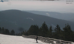 Lysá hora, pohled na východ